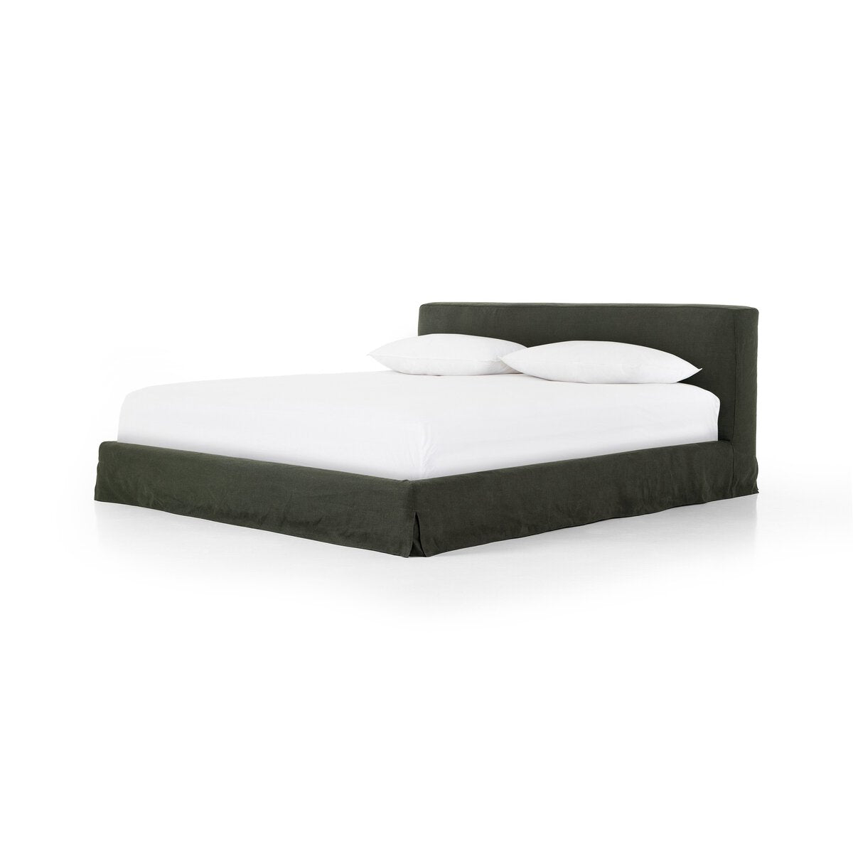 Aidan Slipcover Bed - King - Brussels Pine - 234707-007_2