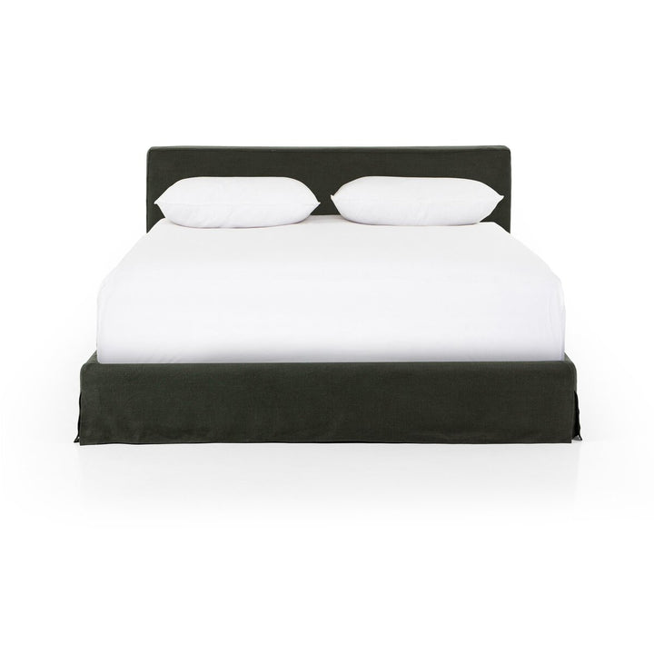 Aidan Slipcover Bed - Queen - Brussels Pine - 234707-008_1