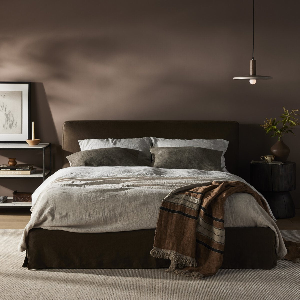 Aidan Slipcover Bed - Queen - Brussels Coffee - 234707-010_5