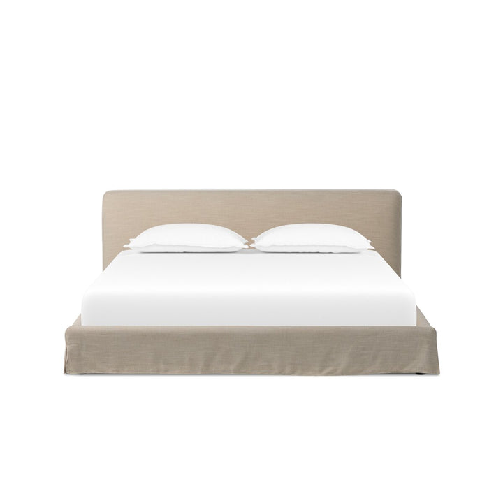Aidan Slipcover Bed - King - Savoy Parchment - 234707-012_1