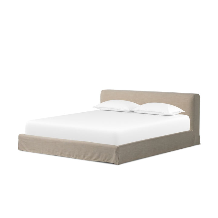Aidan Slipcover Bed - King - Savoy Parchment - 234707-012_2