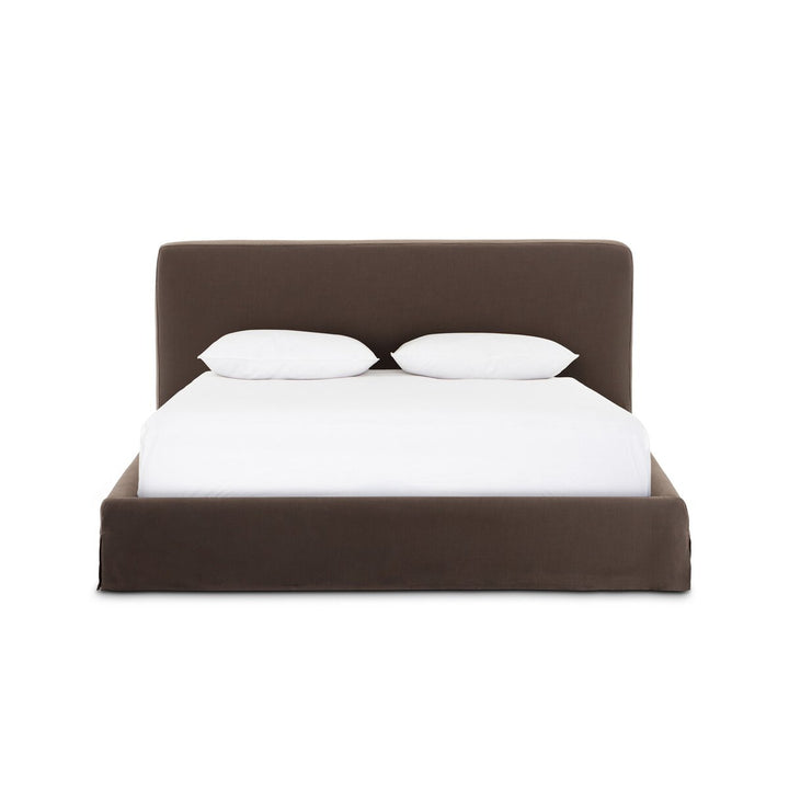 Aidan Slipcover Bed - Queen - Savoy Coffee - 234707-014_1