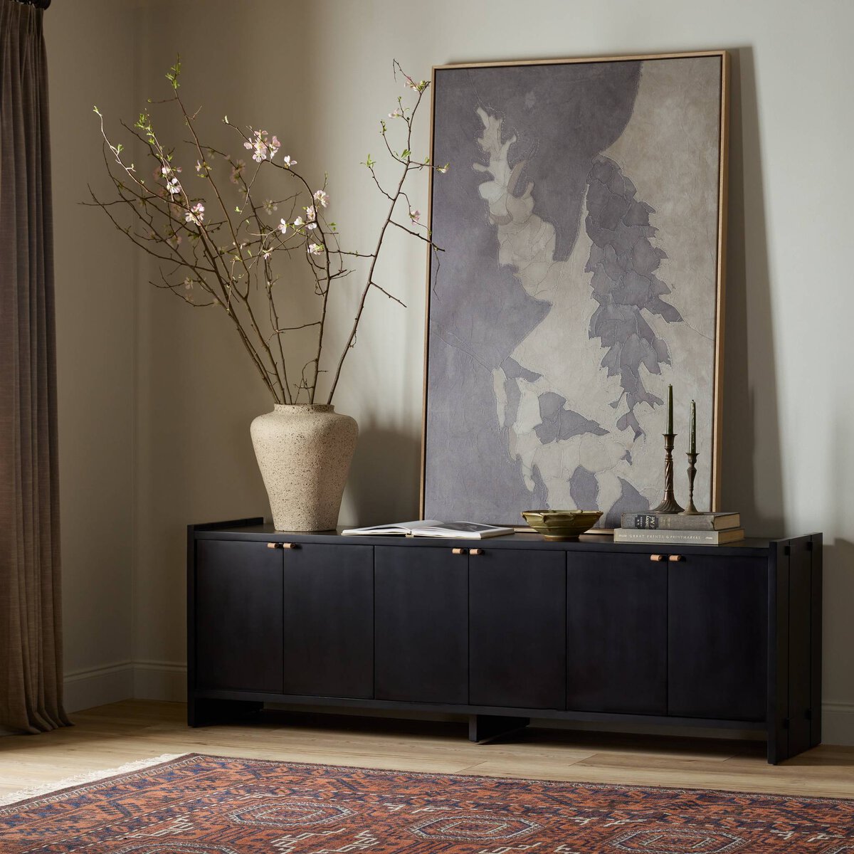 Etro Media Console - Black Wash Poplar - 234724-005_4