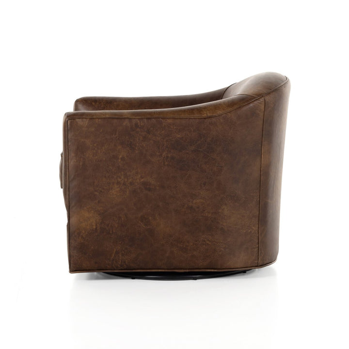 Quinton Swivel Chair - Arvada Cigar - 234930-004_3
