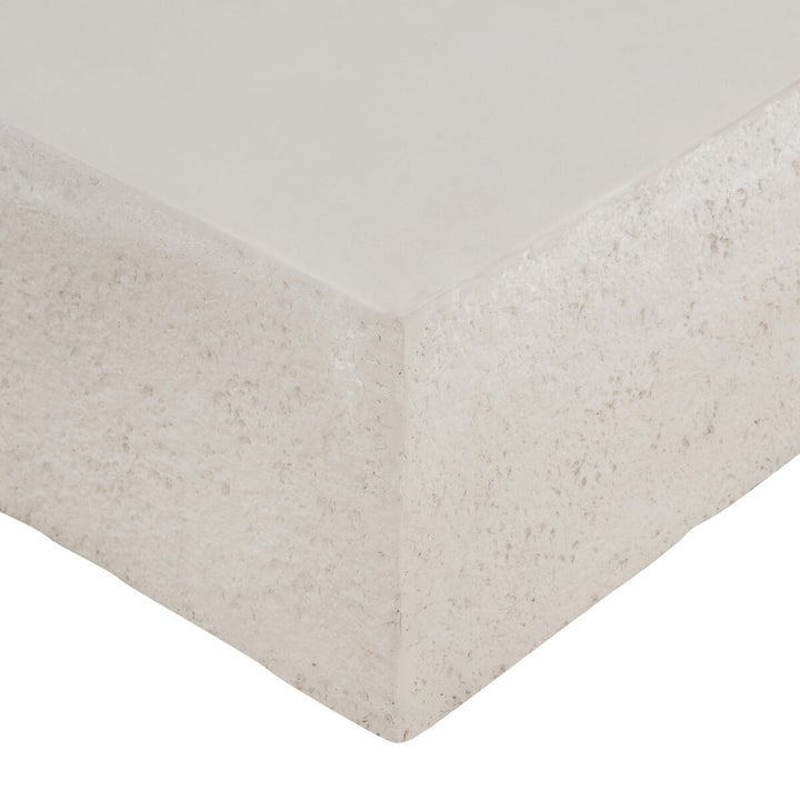 Otero Rectangular Outdoor Coffee Table - Blanc Stone - 235093-001_6