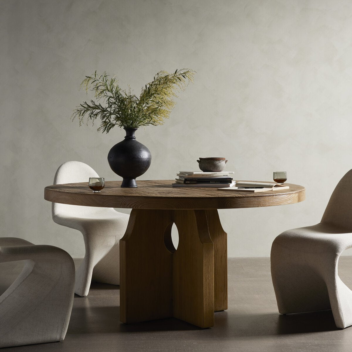 Allandale Round Dining Table - Natural Elm - 235824-001_4