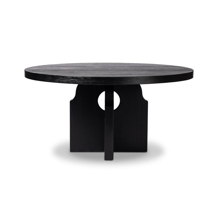 Allandale Round Dining Table - Black Elm - 235824-002_3