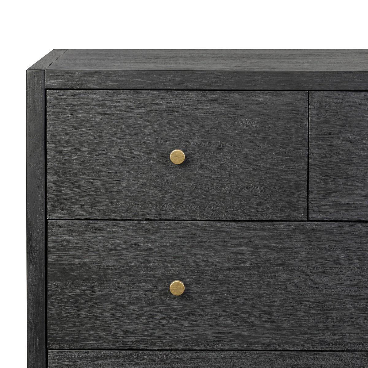 Sullivan 10 Drawer Dresser - Brushed Black Acacia Solid - 235837-002_7