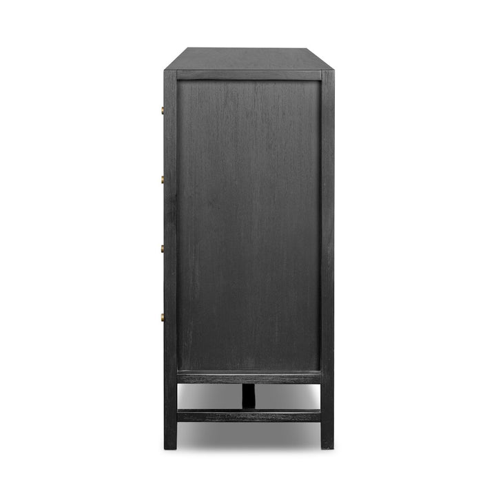 Sullivan 10 Drawer Dresser - Brushed Black Acacia Solid - 235837-002_3