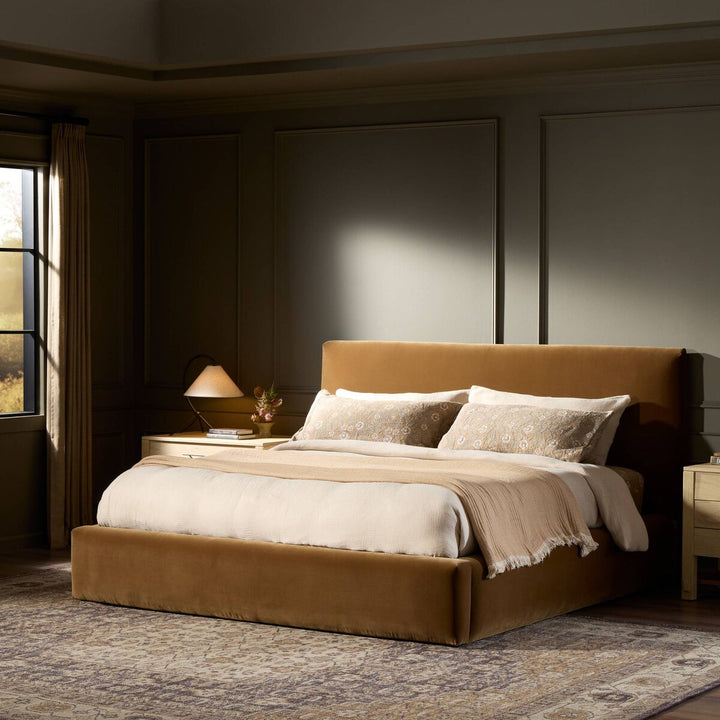 Quincy Bed - Surrey Ochre - Queen - 235838-009_4