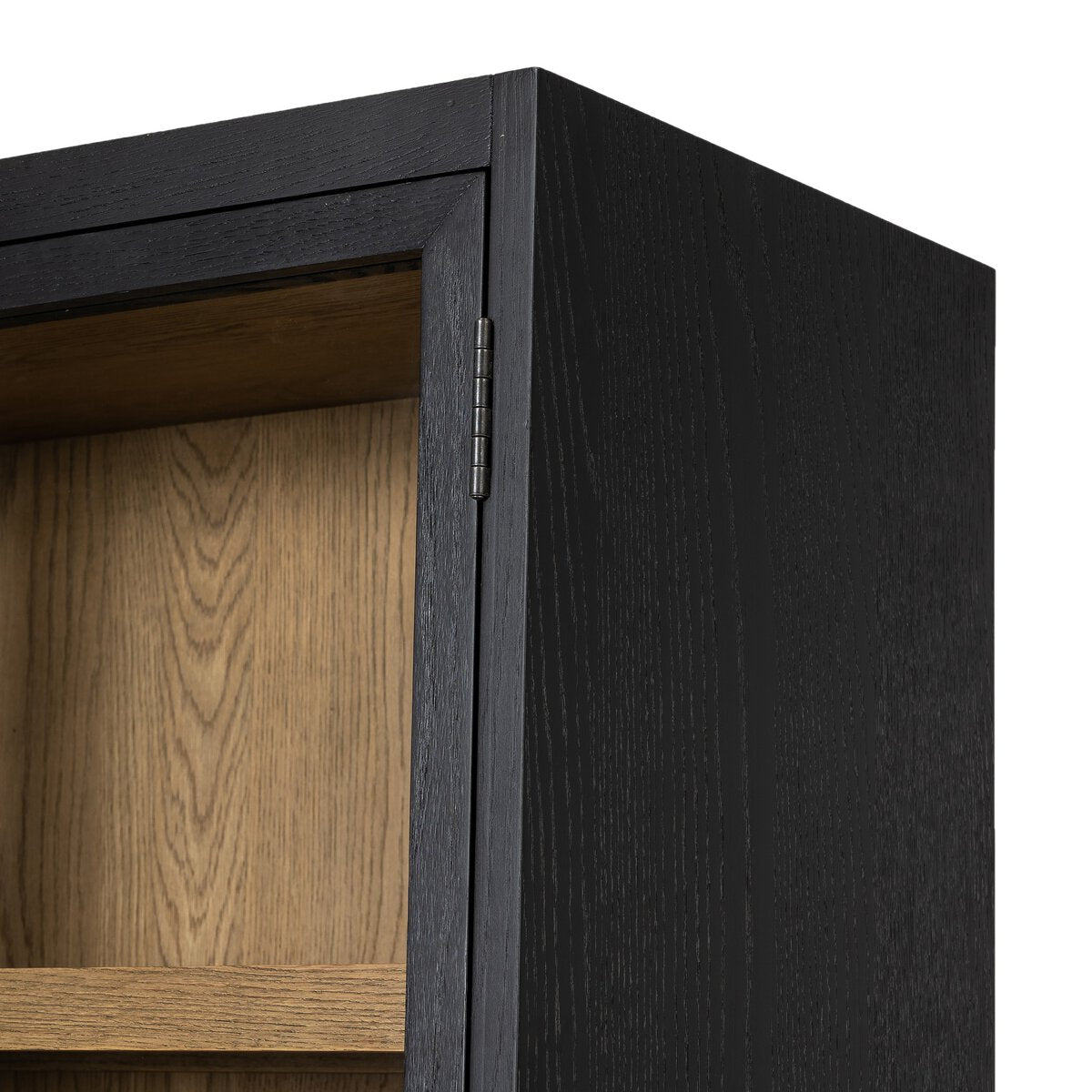 Millie Panel and Glass Door Cabinet