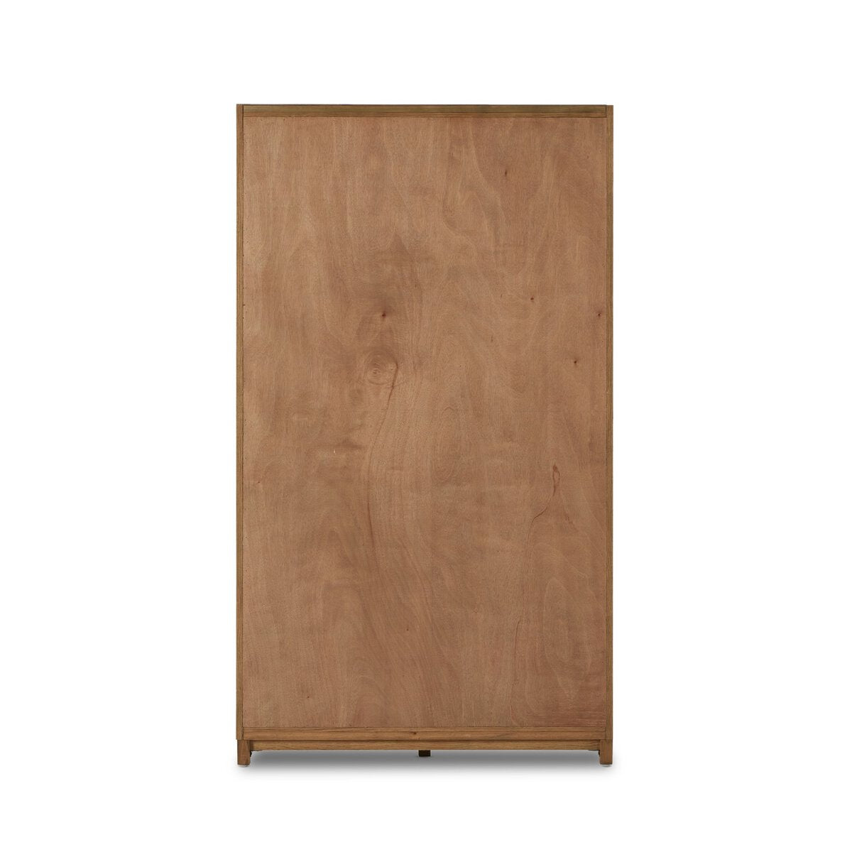 Millie Panel and Glass Door Cabinet - Drifted Oak Solid - 235949-002_6
