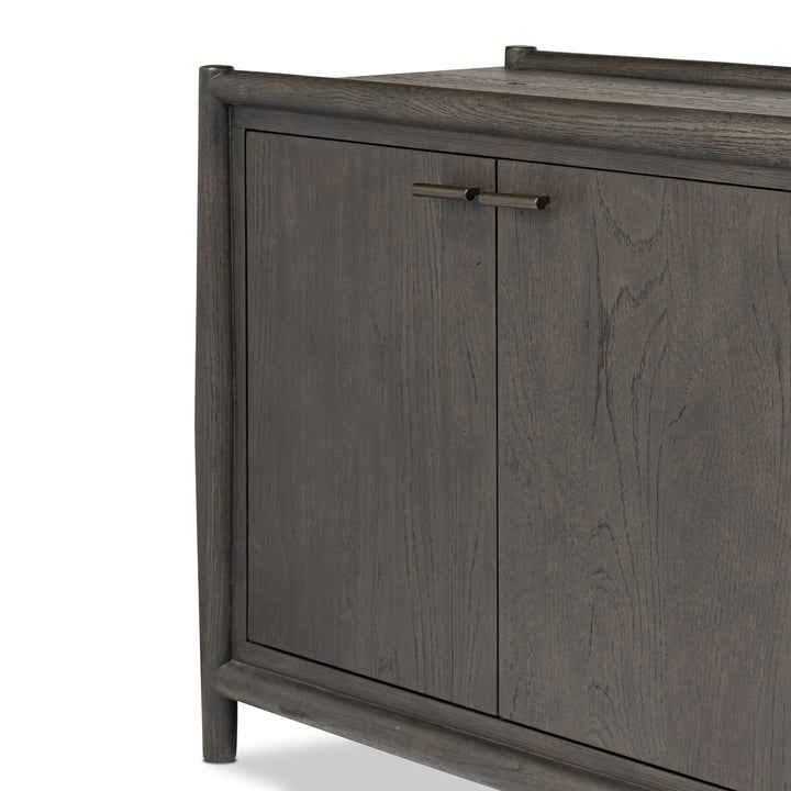 Glenview 6 Door Sideboard - Smoked Black Oak - 236124-002_7