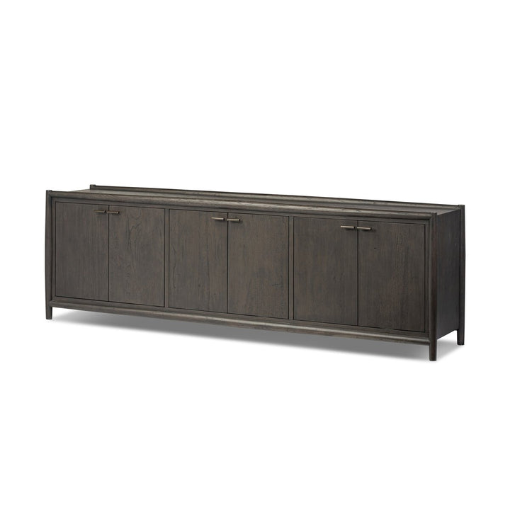 Glenview 6 Door Sideboard - Smoked Black Oak - 236124-002_2