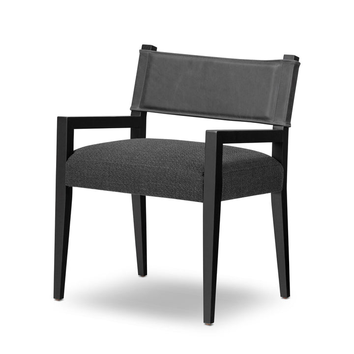 Ferris Dining Armchair - Palermo Black - 236325-004_2