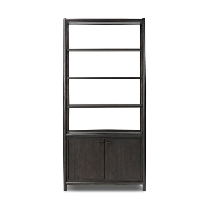 Glenview Bookcase - Smoked Black Oak - 236400-002_1