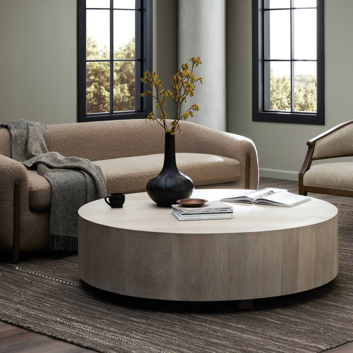 Hudson Large Round Coffee Table