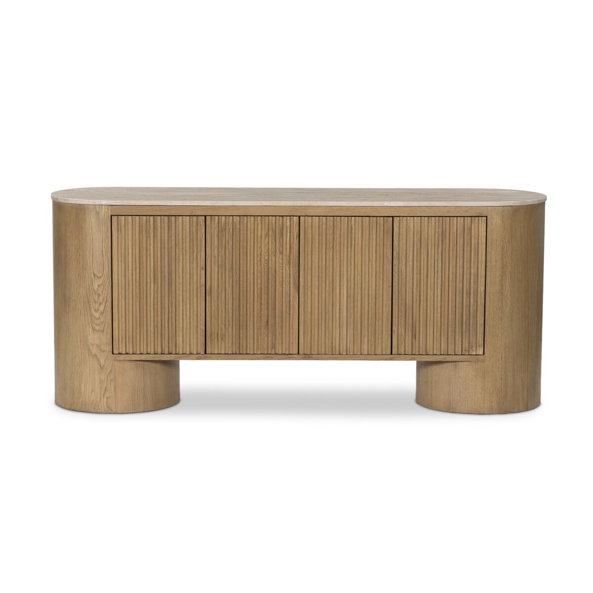 Giovani Media Console - Natural Travertine - 233562-002_1
