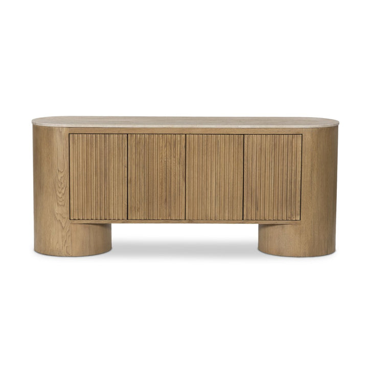 Giovani Media Console - Natural Travertine - 233562-002_1