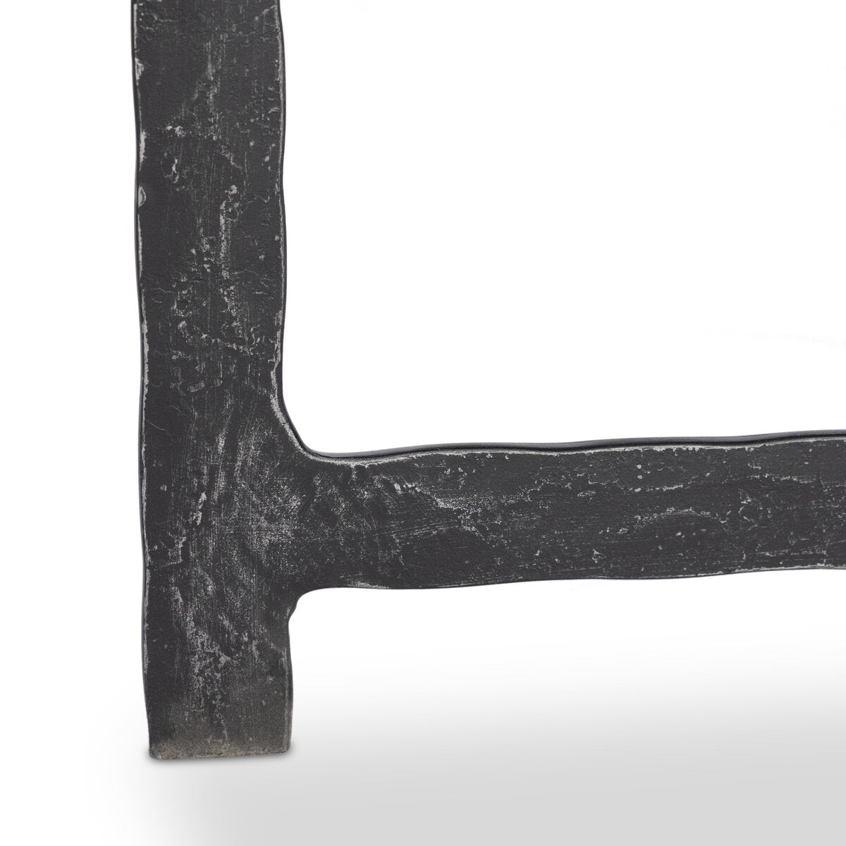 Hammered Iron End Table