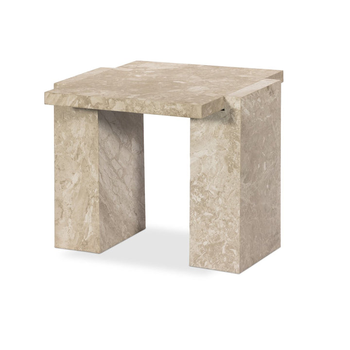 Romano End Table - Lunar Marble - 237779-002_2