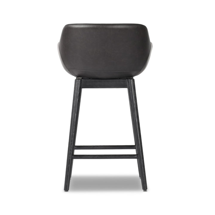 Hannah Swivel Bar + Counter Stool - Sonoma Black - Counter - 237909-010_5