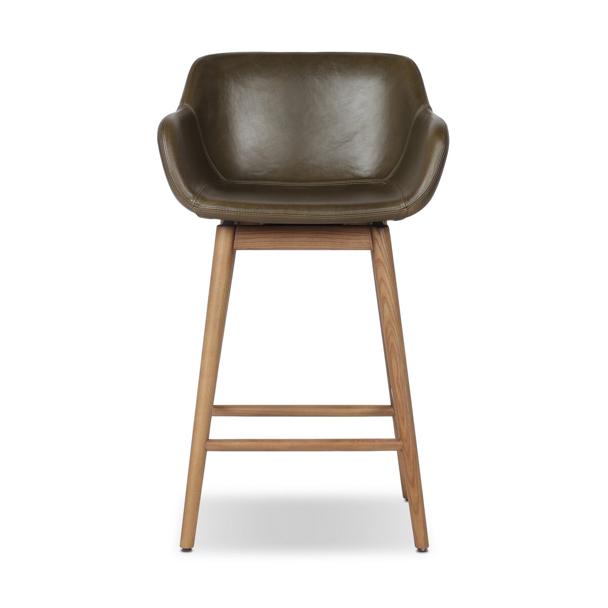 Hannah Swivel Bar + Counter Stool - Dulane Moss - Counter - 237909-014_1