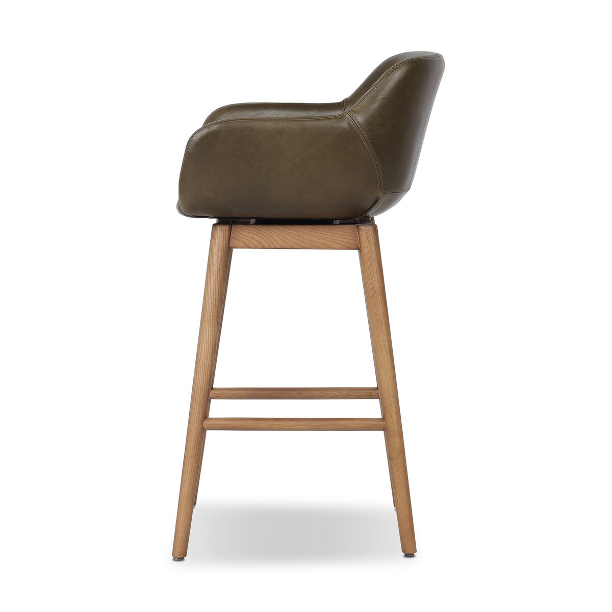 Hannah Swivel Bar + Counter Stool - Dulane Moss - Counter - 237909-014_3