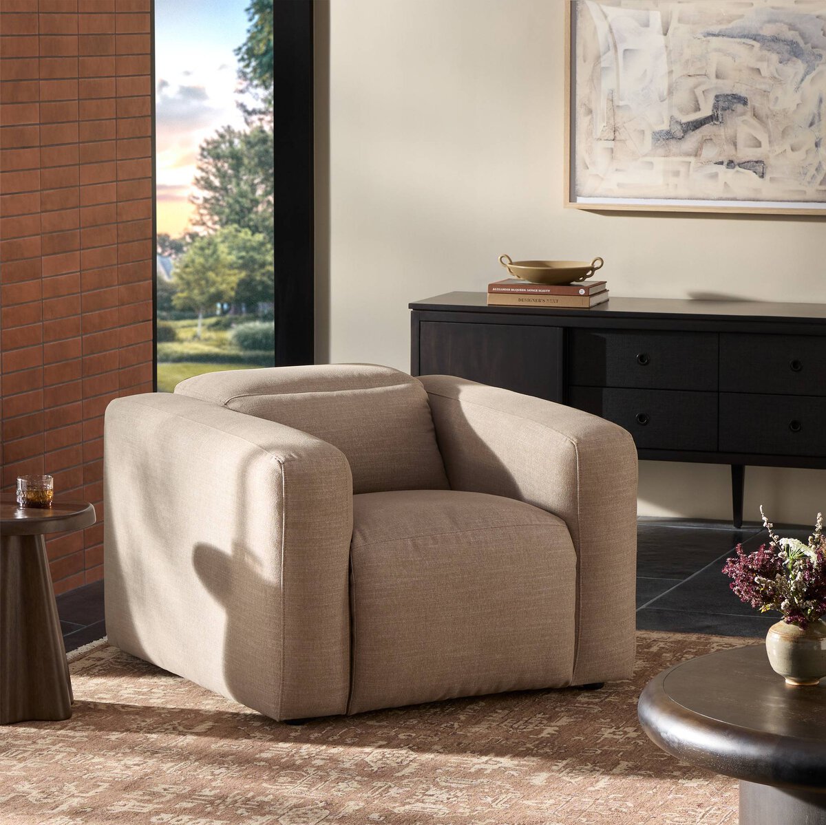 Radley Power Recliner Accent Chair - Crypton Nomad Taupe - 237938-004_4