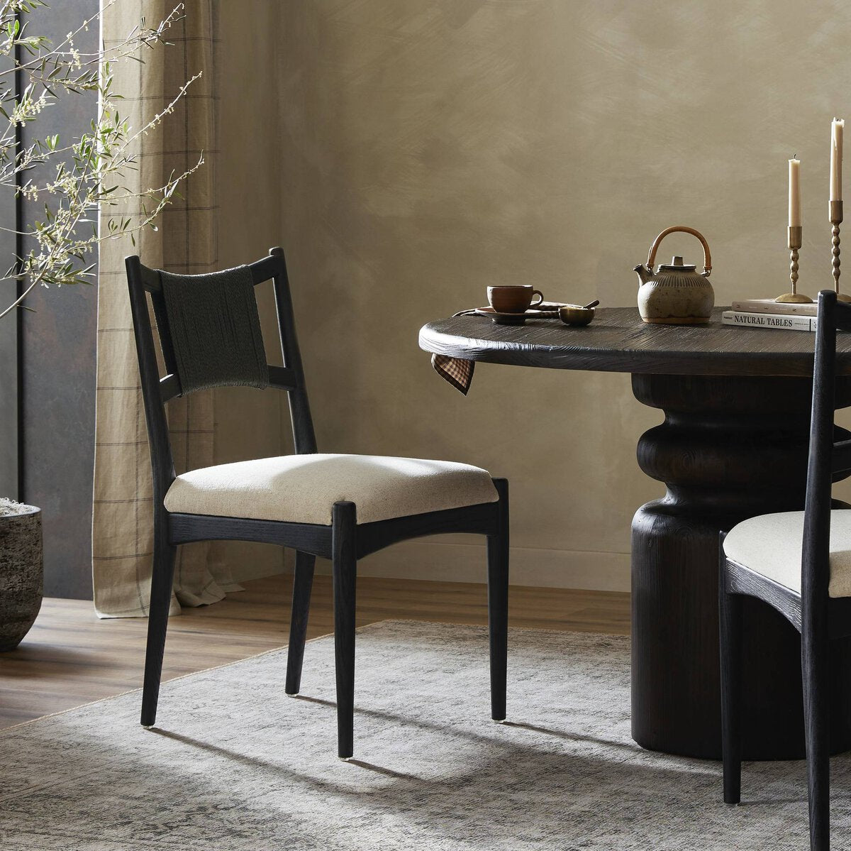 Haddon Dining Chair - Black Rush - 238904-003_4