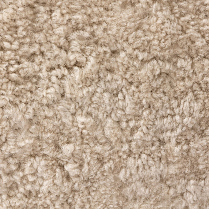 Julius Swivel Chair - Beige Shearling - 239124-015_4