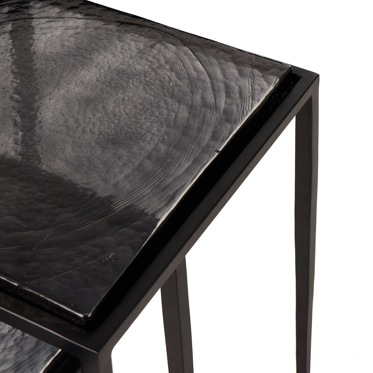 Dalston Nesting End Table Set - Smoked Black Cast Glass - 239742-001_5