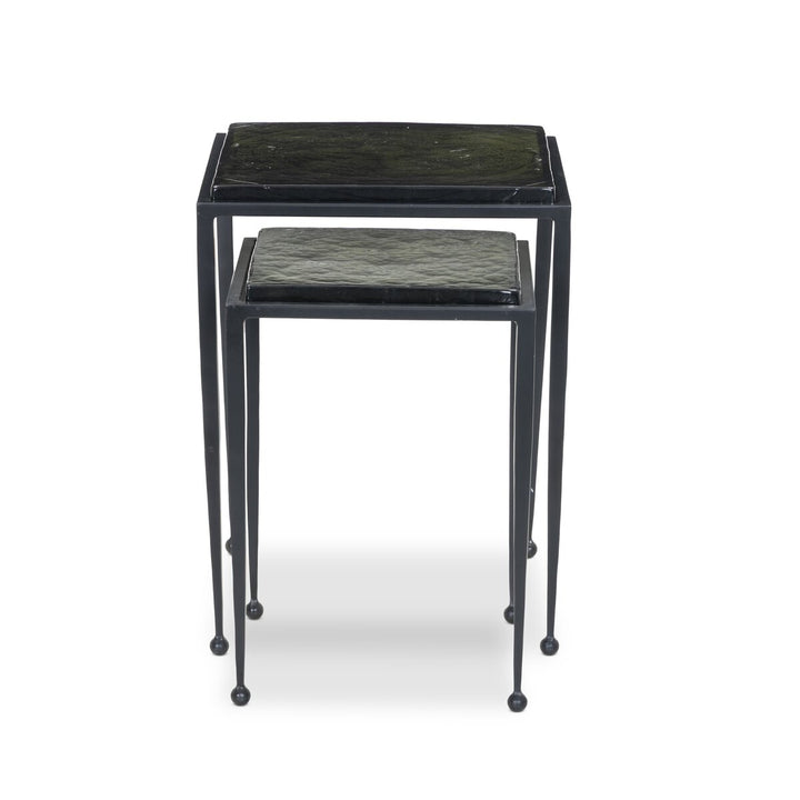 Dalston Nesting End Table Set - Moss Cast Glass - 239742-004_1