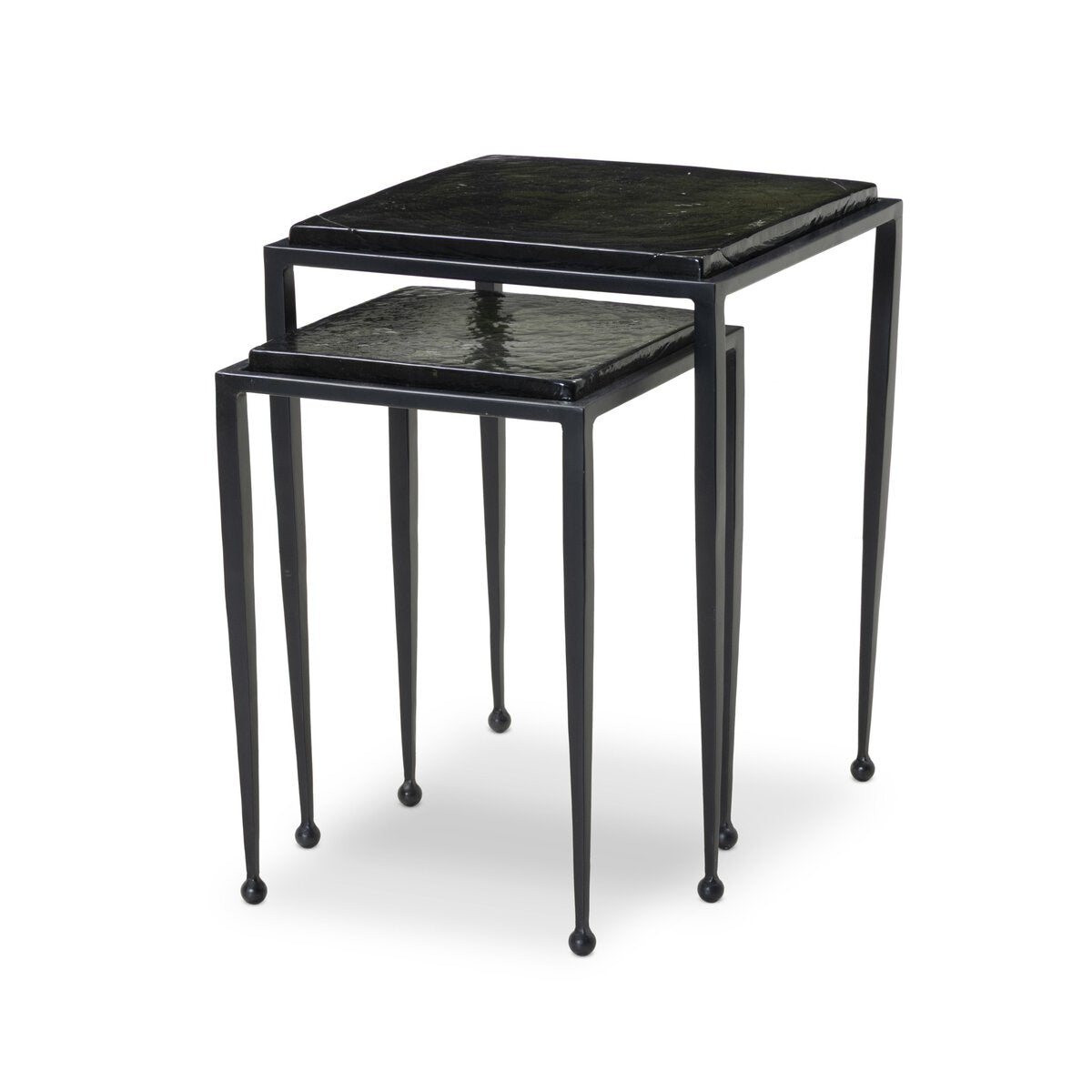 Dalston Nesting End Table Set - Moss Cast Glass - 239742-004_2
