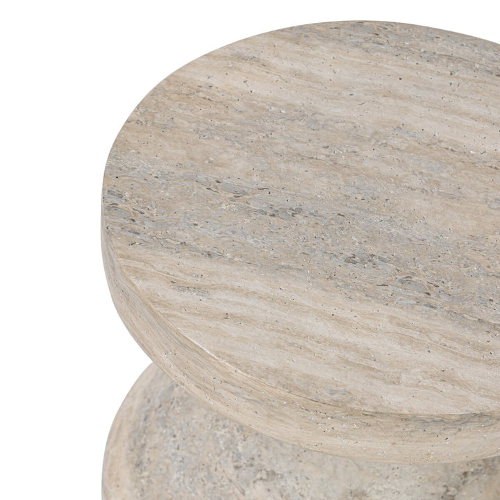 Odeon End Table - Textured Sandy Grey - 240055-002_3