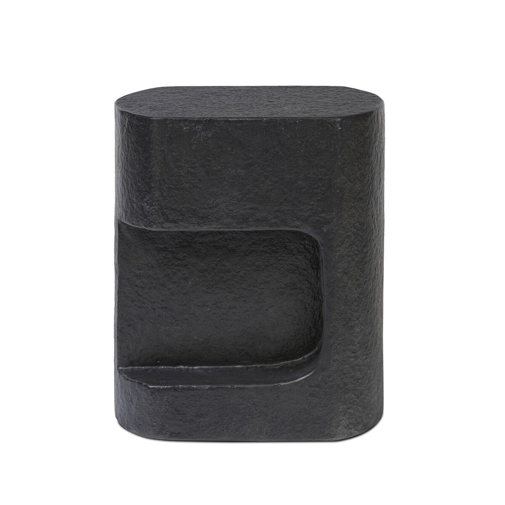 Clementine End Table - Distressed Graphite Concrete - 240100-003_1