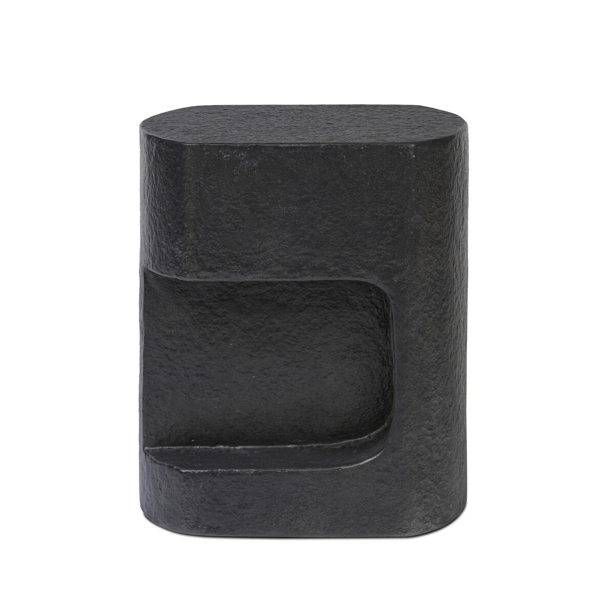 Clementine End Table - Distressed Graphite Concrete - 240100-003_1