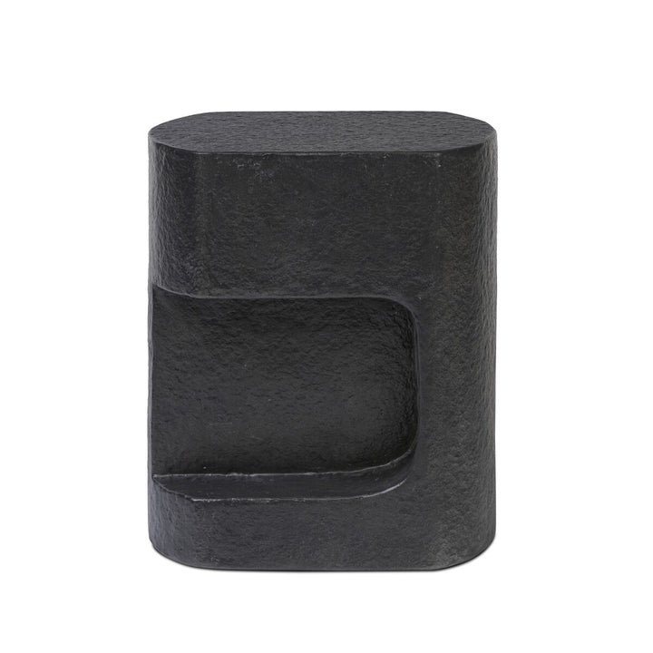 Clementine End Table - Distressed Graphite Concrete - 240100-003_1