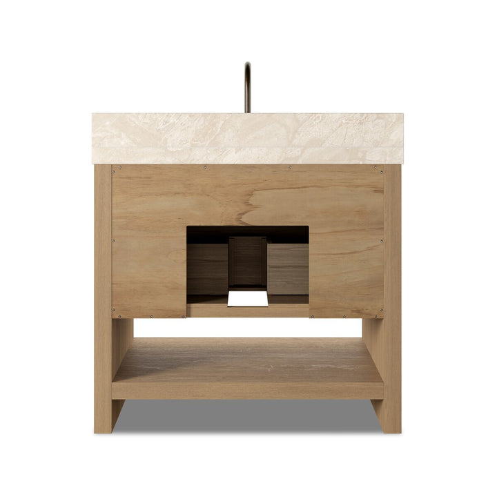 Anthem Single Vanity - Satin Light Wash Oak Veneer - 240163-004_5