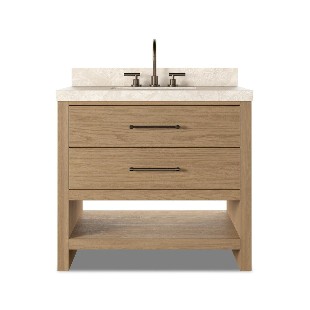 Anthem Single Vanity - Satin Light Wash Oak Veneer - 240163-004_1