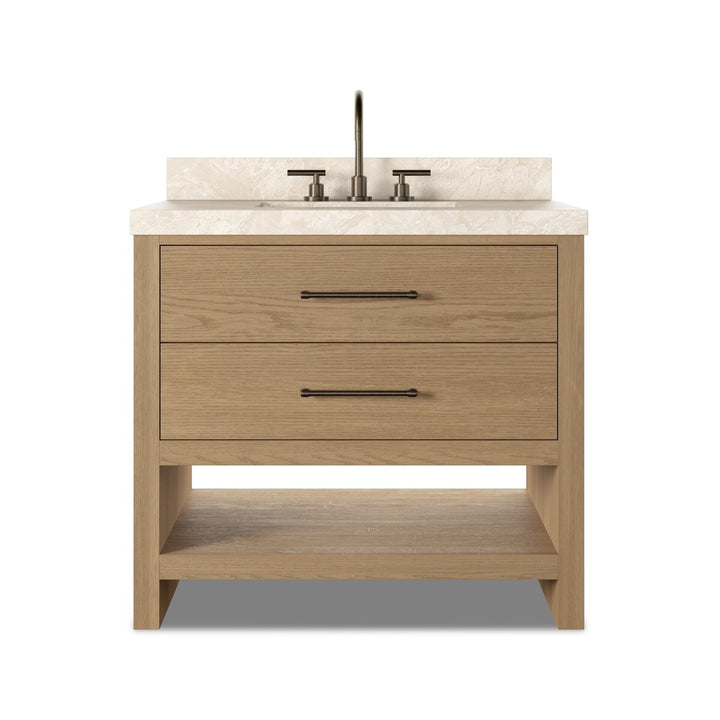 Anthem Single Vanity - Satin Light Wash Oak Veneer - 240163-004_1