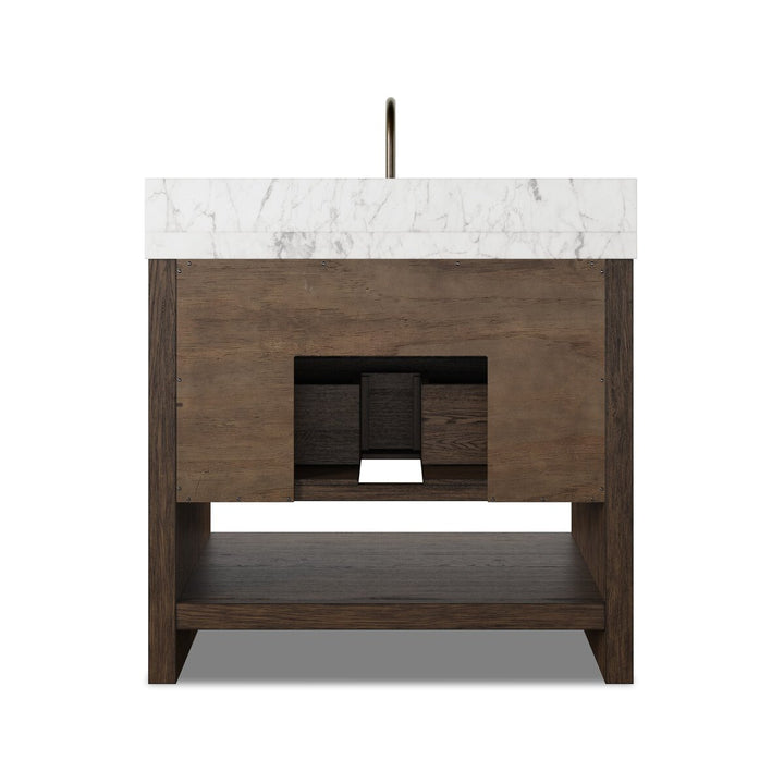 Anthem Single Vanity - Satin Espresso Oak Veneer - 240163-005_6