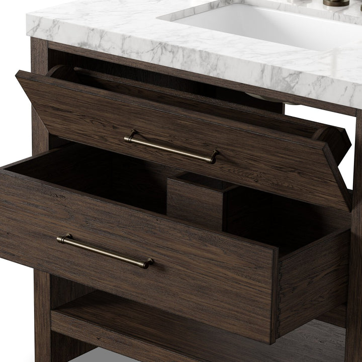 Anthem Single Vanity - Satin Espresso Oak Veneer - 240163-005_5