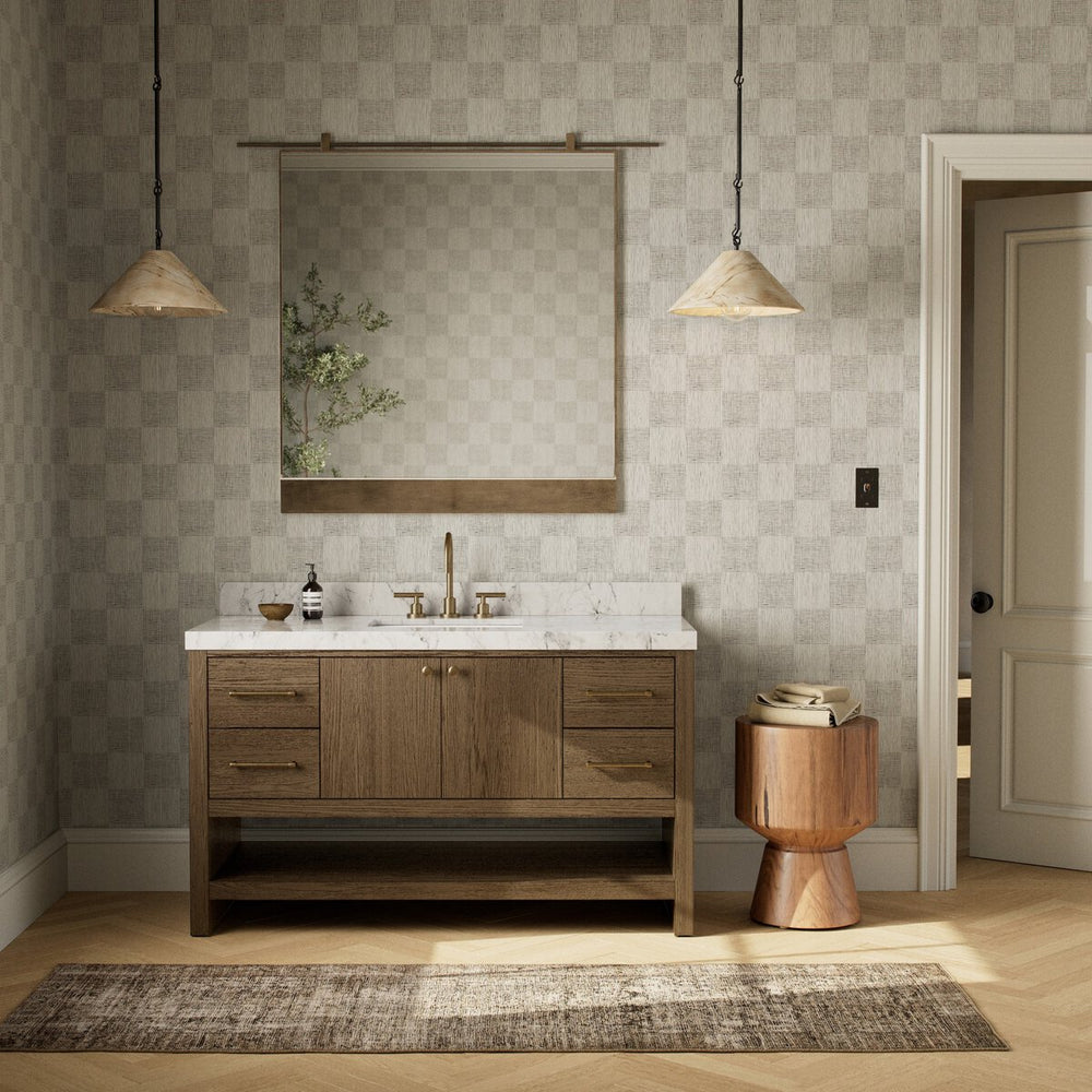 Anthem Single Wide Vanity - Washed Natural Veneer - 240194-001_4
