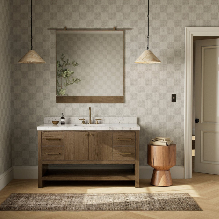 Anthem Single Wide Vanity - Washed Natural Veneer - 240194-001_4