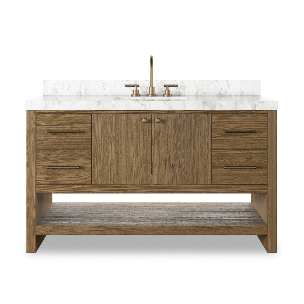 Anthem Single Wide Vanity - Washed Natural Veneer - 240194-001_1