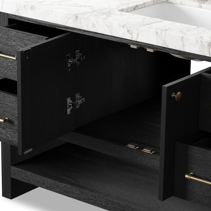 Anthem Single Wide Vanity - Black Wash Oak Veneer - 240194-003_5