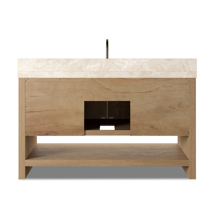 Anthem Single Wide Vanity - Satin Light Wash Oak Veneer - 240194-004_6