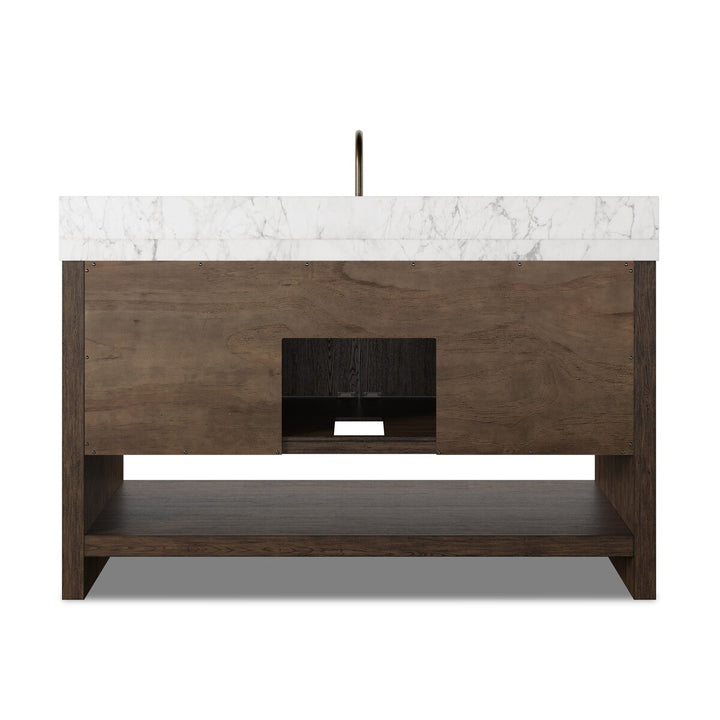 Anthem Single Wide Vanity - Satin Espresso Oak Veneer - 240194-005_6