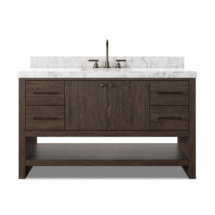 Anthem Single Wide Vanity - Satin Espresso Oak Veneer - 240194-005_1